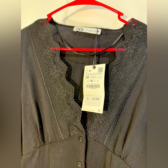 Zara black dress - Picture 2 of 3